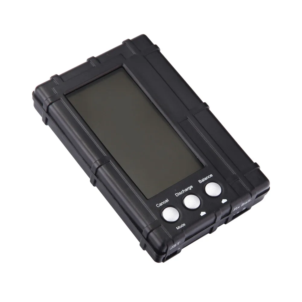 

3 in 1 Battery Balancer Li-Polymer/Li-Fe 2-6 Cell Balancing and Discharging JST Connector LCD Screen