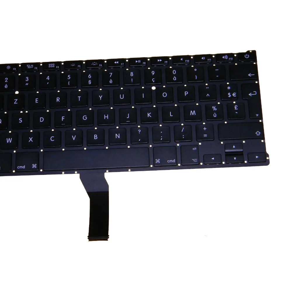 Новый FR Французский клавьер клавиатура для APPLE Macbook Air A1369 A1466 13 &quotноутбук 2011 2012 2013