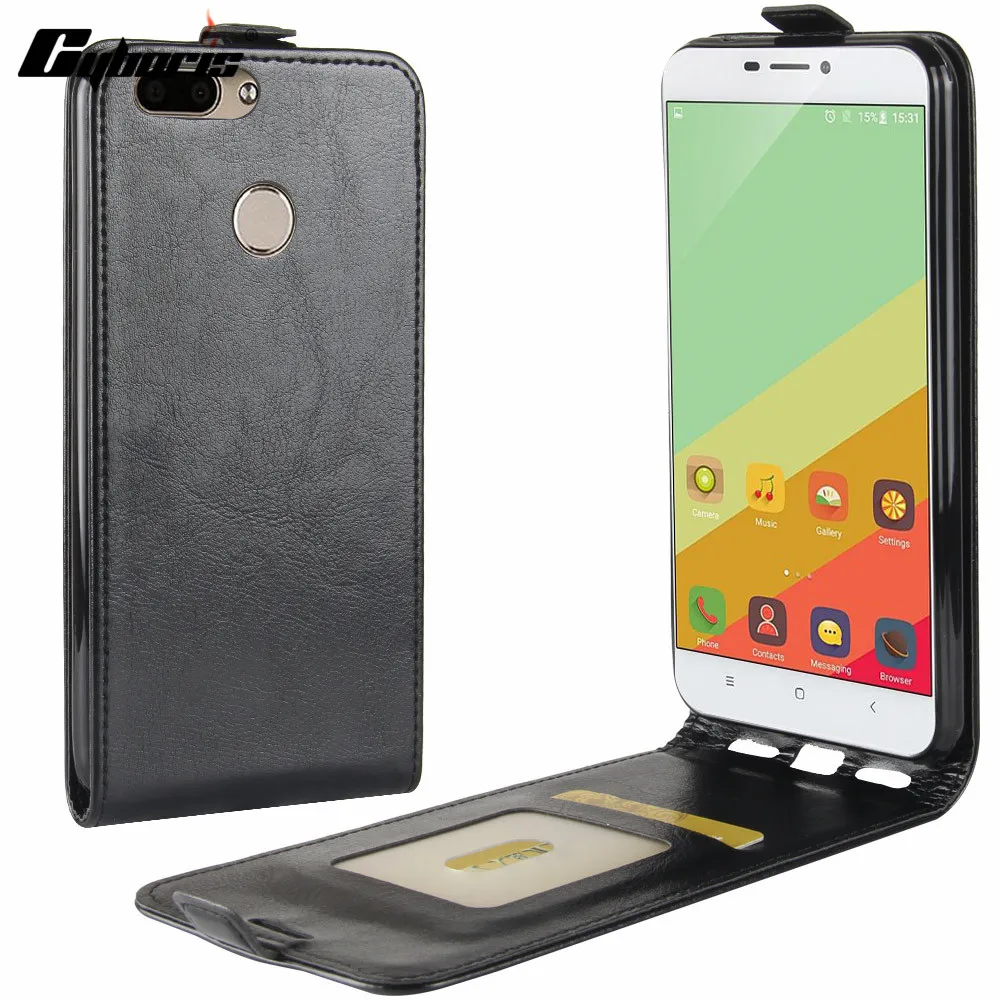Чехол Cyboris для Oukitel U20 plus роскошный флип чехол Вертикальный бумажник телефона oukitel