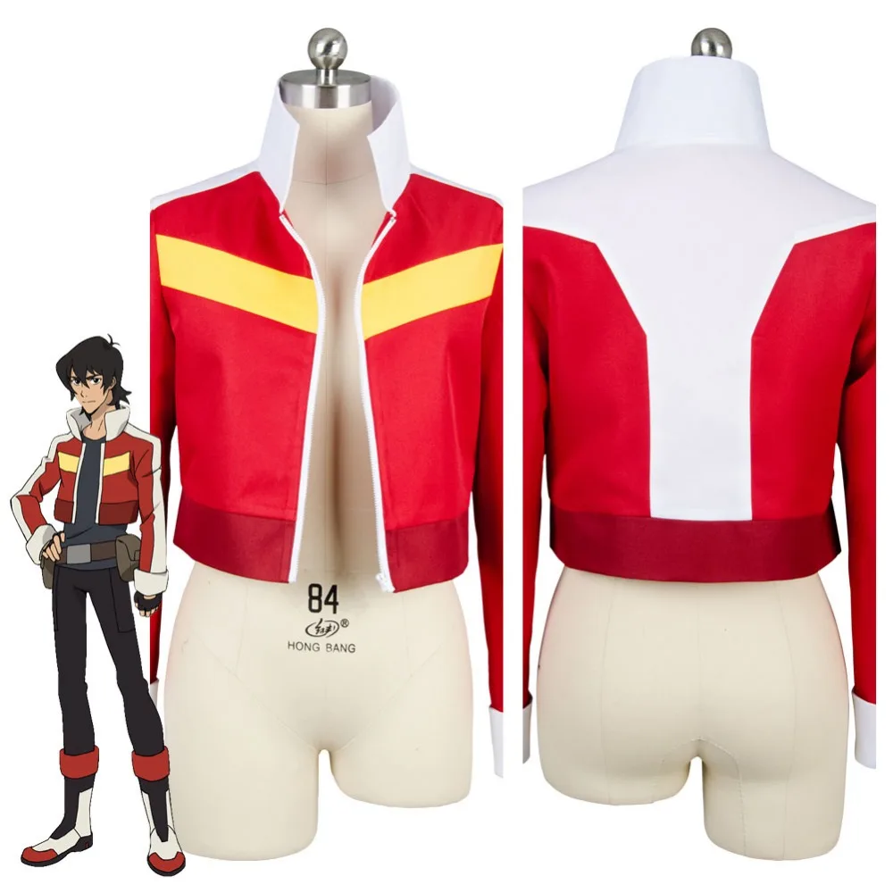 Voltron:Legendary Defender of the Universe Keith Akira Kogane Cosplay Costume Jacket Coat | Тематическая одежда и униформа