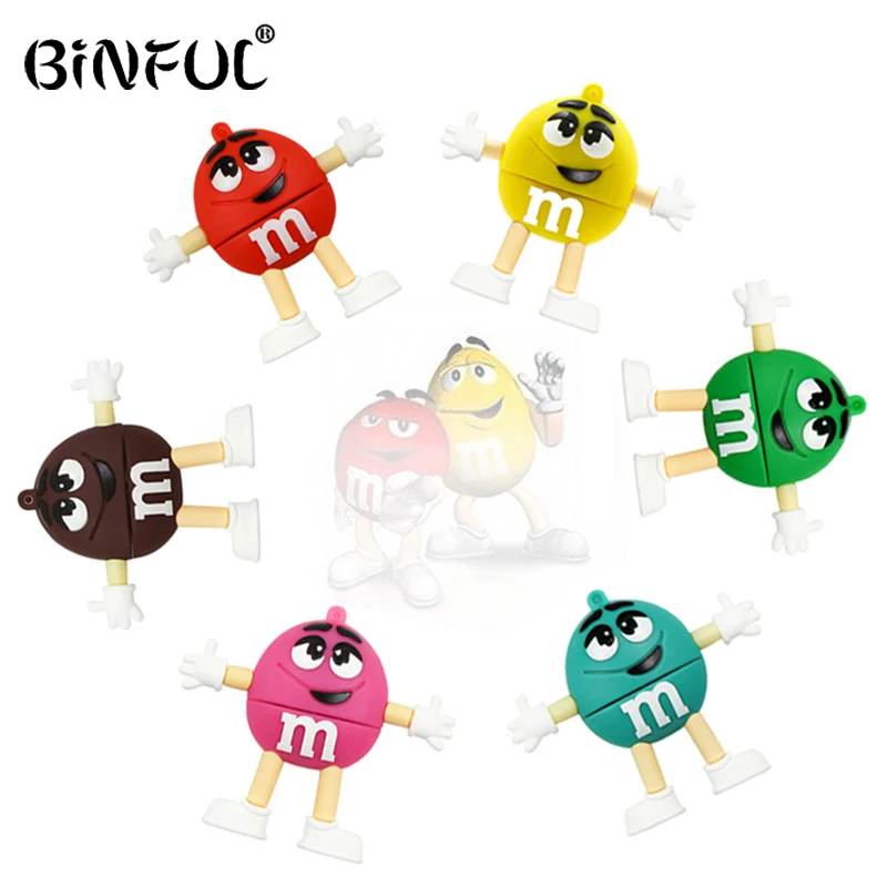 USB флеш накопитель chocolate M & 4 ГБ 8 16 32 64 ГБ|USB флэш-накопители| |