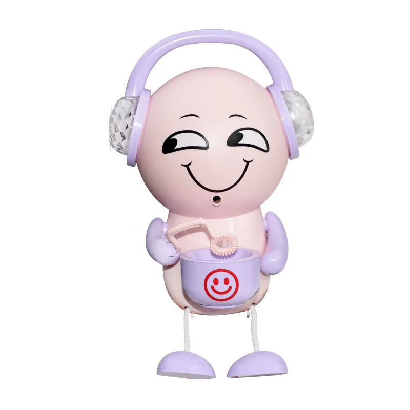 BQ Pink Детские автоматические Пузырьковые игрушки для улицы, милые животные, Акула форг, мигающие звучащие Пузырьковые пушки для детей, подарки - Цвет: BQ Pink