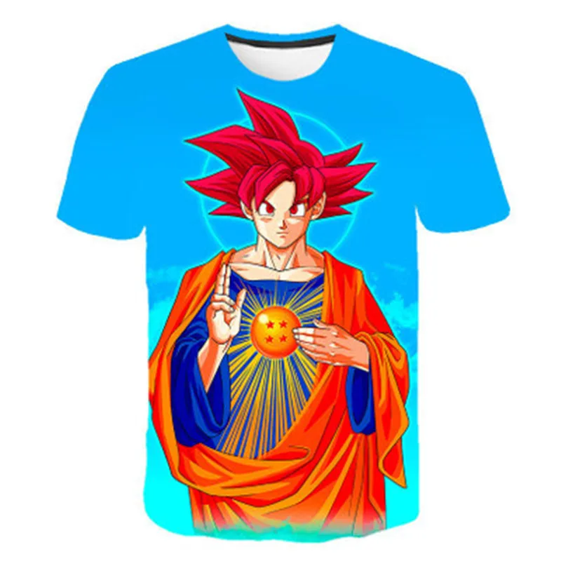 TS3209 Новинка года, Детская футболка с 3d принтом Dragon Ball DBZ Bulma Super Saiyan vegeta футболка с японским аниме летняя модная детская футболка - Цвет: TS3209