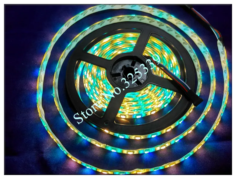 100 комплектов RGBW RGBWW SMD 5050 5 м водонепроницаемая светодиодная лента фонарик RGB+ белая лента+ 40 кнопочный пульт дистанционного управления+ 3A адаптер питания