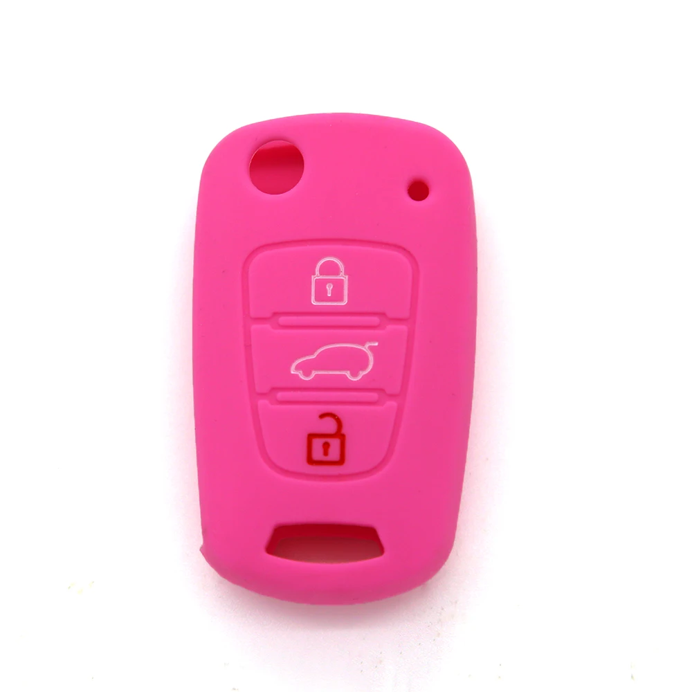 Fashion Hot Sale Silicone Car styling Keychain Key Cover jacket cover shell case for kia sorento cerato K2 K3 K4 K5 | Автомобили и