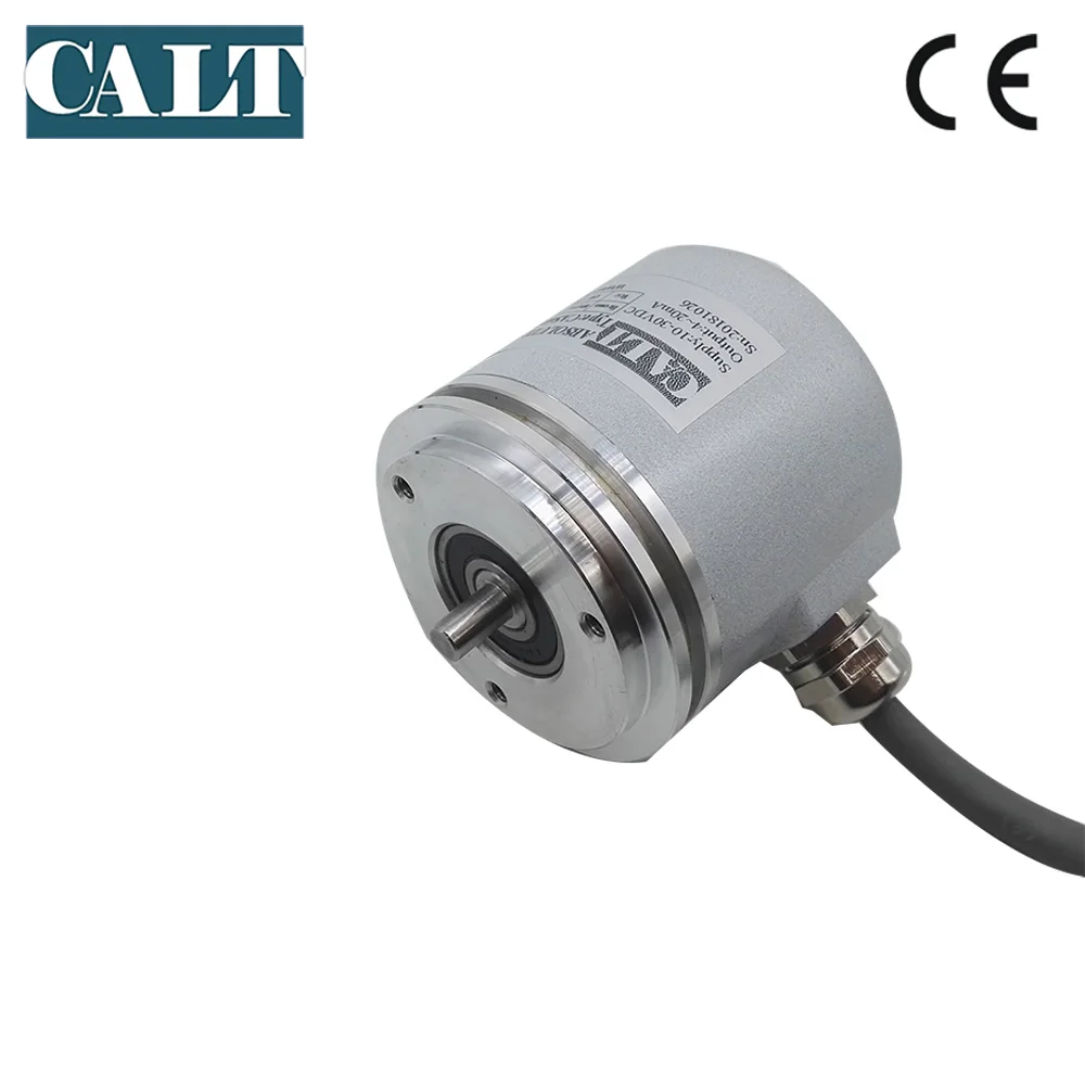 CAS60 Synchro12 биты 4096 6 мм вал RS485 RS422 SSI Modbus RTU 4-20mA CANBUS CANOPEN выход один ход абсолютный вращающийся регулятор