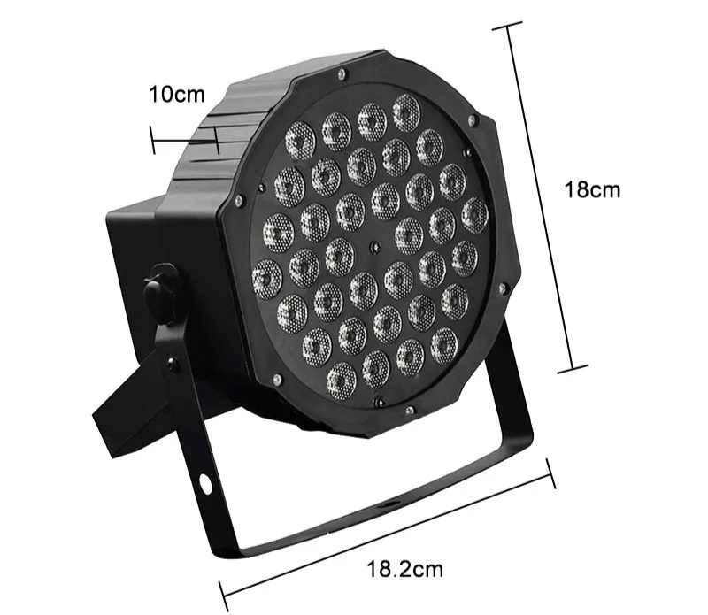 36 пар светодиодный свет для сцены RGB кристалл магический шар лампы DMX512 параболический алюминизированный отражатель 110-240 V Дискотека для рождественской вечеринки DJ декоративный светильник