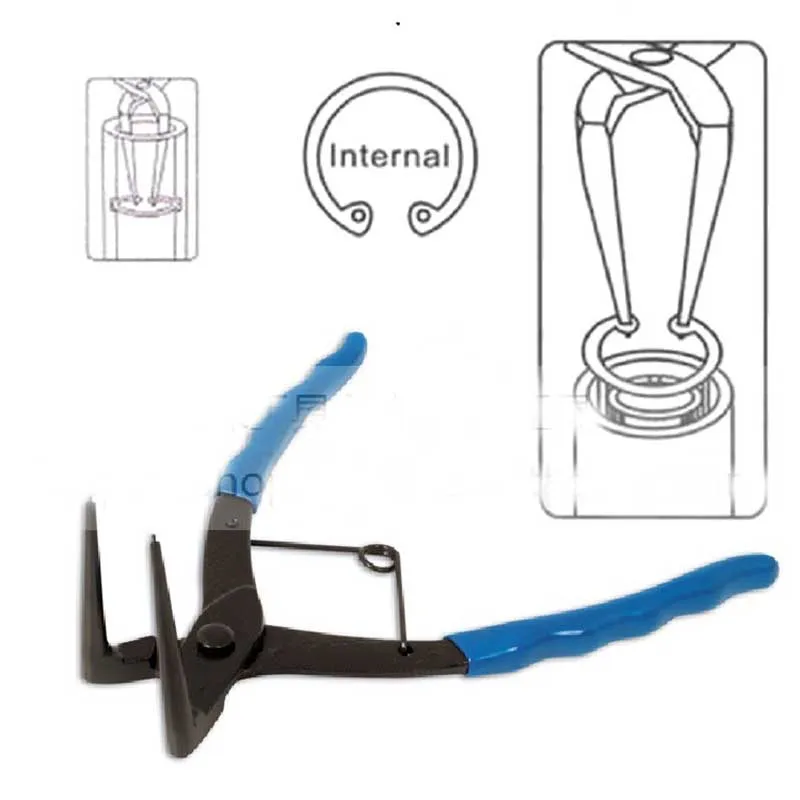 Длинный нос 56 мм защелкивающееся кольцо Легкие щипцы для стопорных колец 1 5