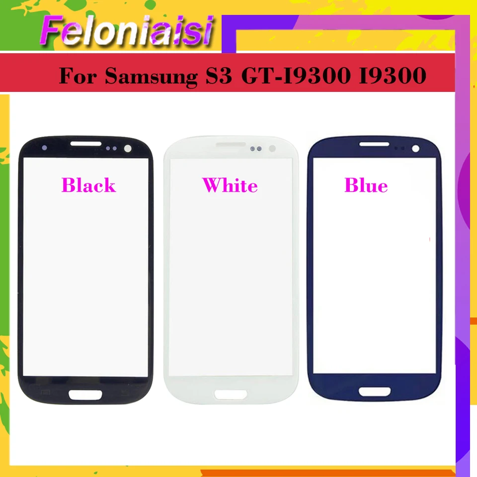 Сенсорный экран для Samsung Galaxy S III S3 сенсорный I9300 i747 i9305 внешнее стекло сенсорной
