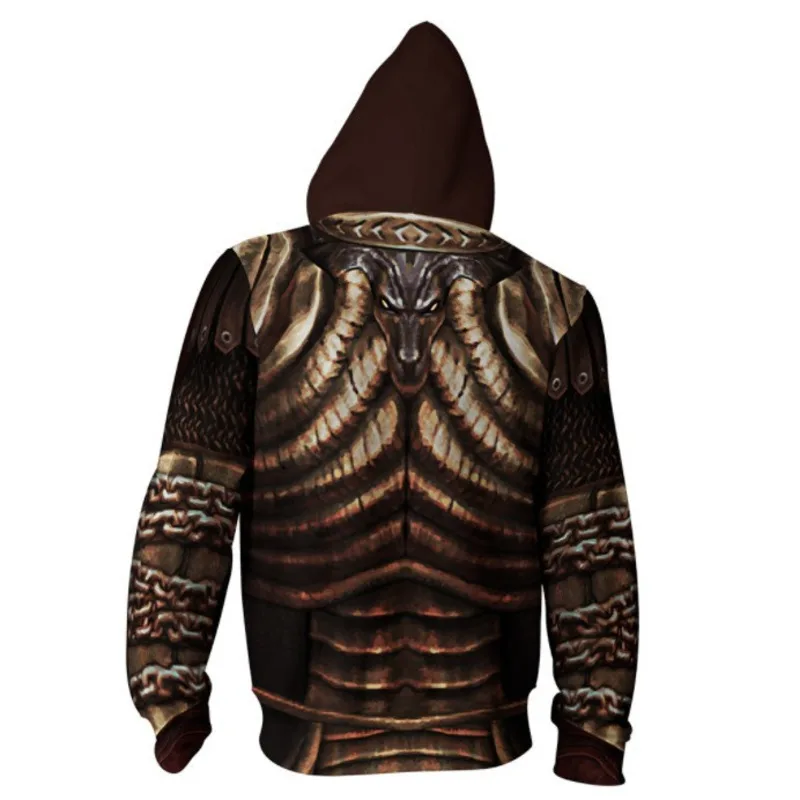 Мужской/женский костюм для косплея с 3D-принтом Игра Бог войны II толстовки на