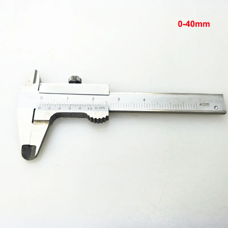 0-40mm 0-40 мм 70 мм 100 мм 150 мм Мини штангенциркуль закаленный метрический машинист 100 мм 4 дюйма нержавеющая сталь Guage портативный измерительный инструмент - Цвет: 0-40mm