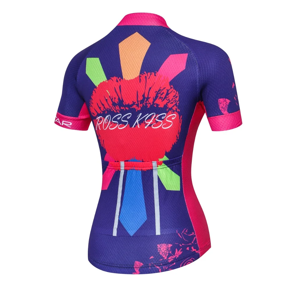 Женские майки для велоспорта Ropa велоформа велосипед велосипедные майки MTB с коротким рукавом Верхняя одежда Топы