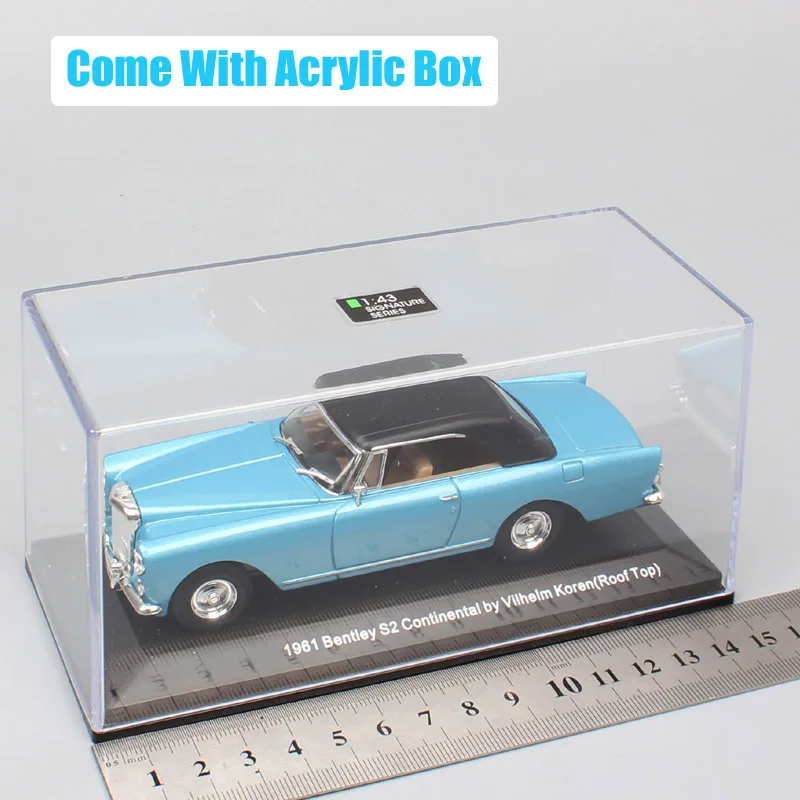 1 43 классика Bentley Континентальный S2 DHC Park Ward 1961 литые автомобили весы Автомобили Модель игрушки подарки хобби для взрослых Миниатюрные