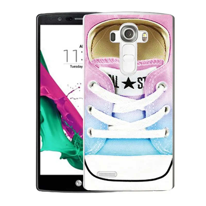 Qmswei ТПУ прозрачный чехол для телефона LG K3 K4 K5 K8 Мягкая обувь с надписью