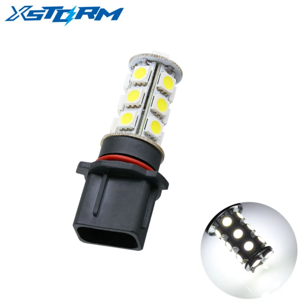 2 шт. P13W 18 SMD 5050 Чистый Белый DRL Противотуманные фары светодиодный автомобиль лампа
