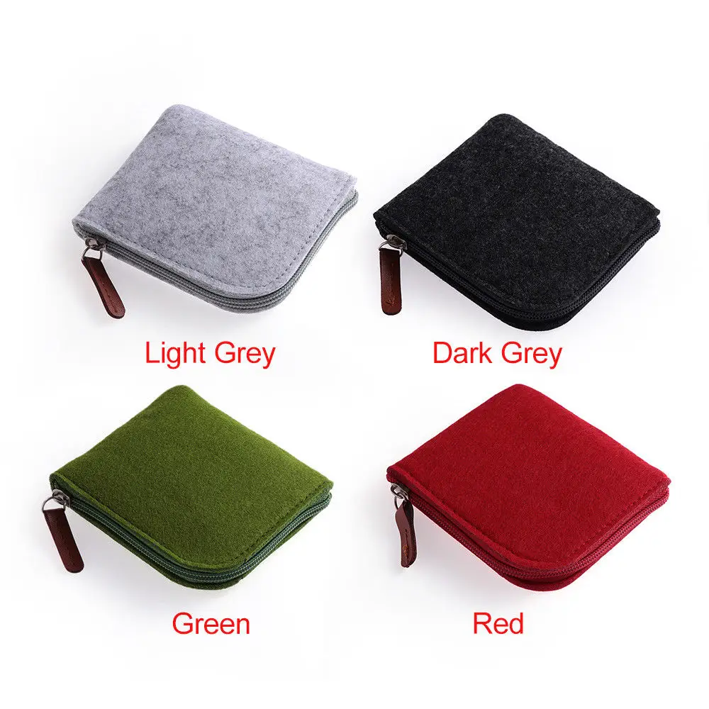 Мини кошелек для монет однотонный женщин и мужчин сумка смены держатель