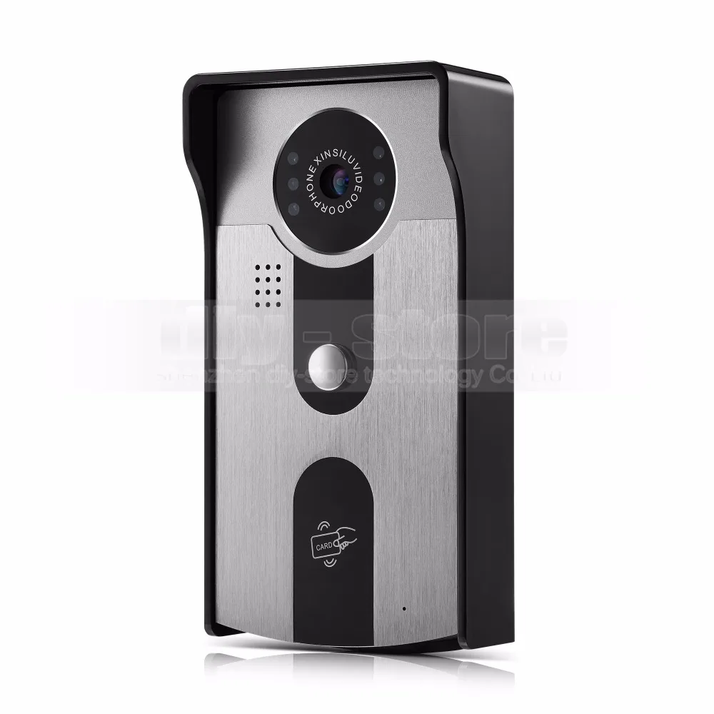 Diykit 7 дюймов Запись видео/фотография видео телефон двери Дверные звонки