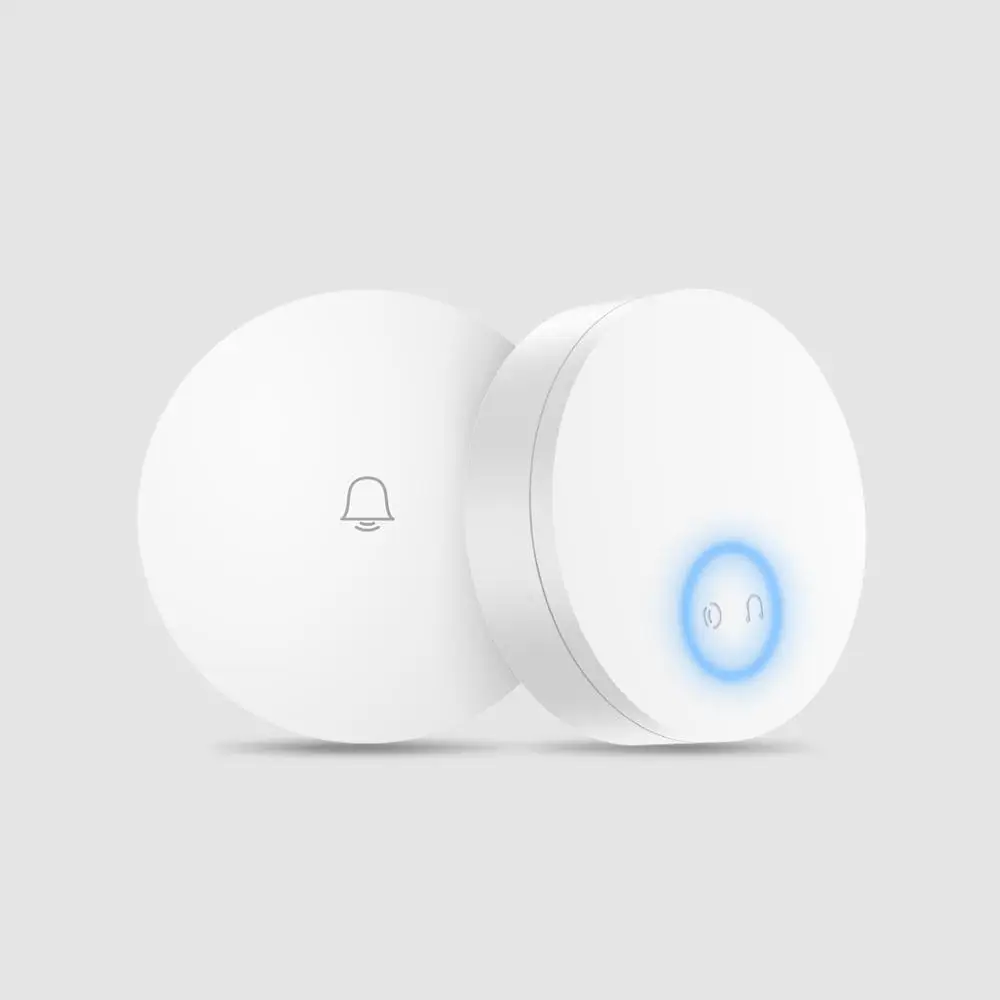Беспроводной звонок Youpin Linptech самогенерирующий дверной без аккумулятора