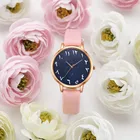 Lvpai Женские повседневные кварцевые часы с кожаным ремешком из нержавеющей стали с арабскими цифрами, аналоговые наручные часы, часы reloj Dress, часы 2019