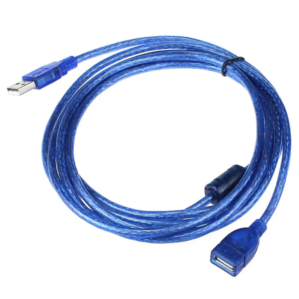 

USB 2.0 A Male M to A Female For Extension Cable Supports plug play connections for devices A30