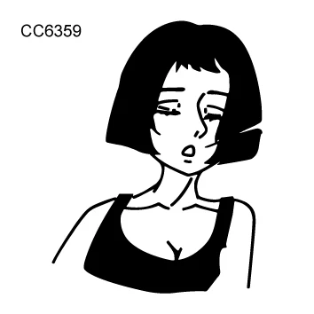 CC6359 25 листов, разные черные маленькие парные татуировки, дизайн, сексуальная девушка, мальчик, временная татуировка, наклейка, боди-арт, на руках, поддельные татуировки - Цвет: CC6359