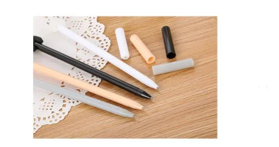 1pcs Cat Cute Pens 0.5mm Kawaii Pen Novelty Stationery Cute Pens Student Black Writing Gel Pen Kawaii Stationery School Supplies