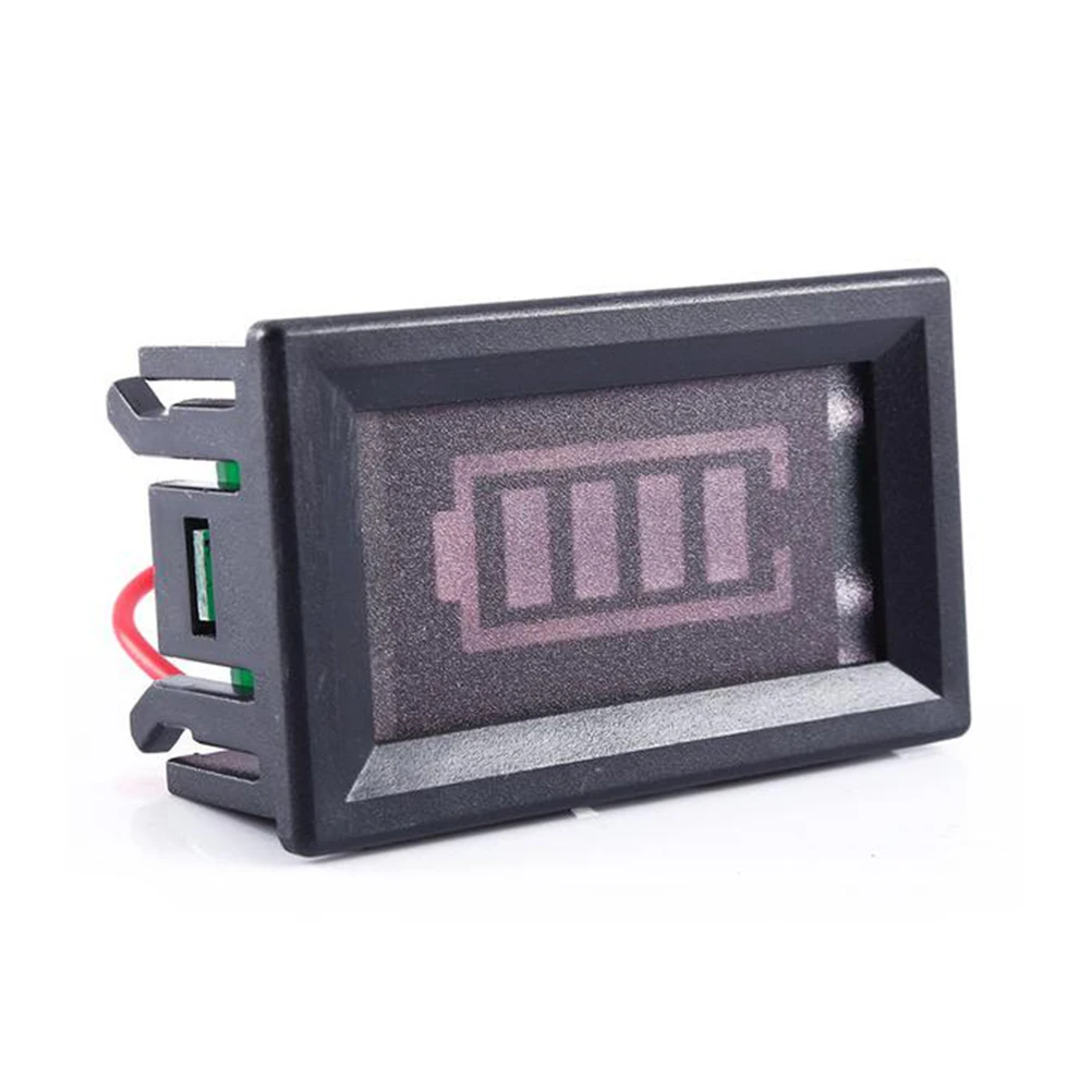 12V Светодиодный индикатор батареи измерительный прибор для свинцово кислотной