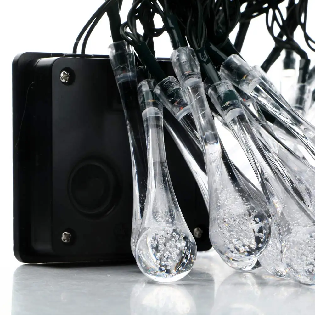 Наружная Солнечная 30 СВЕТОДИОДНАЯ струнная лампа водонепроницаемая для сада