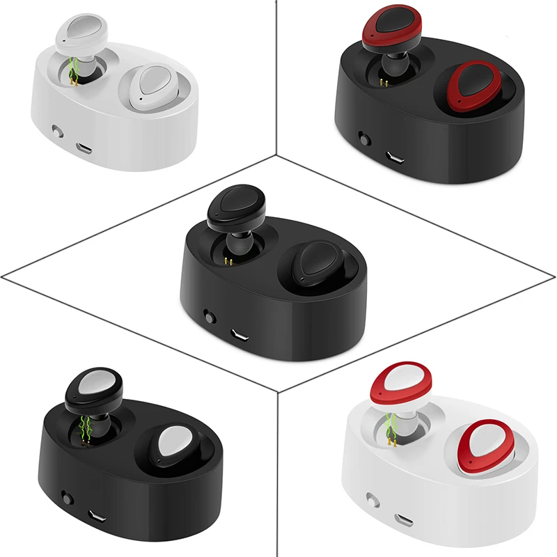TWS K2 Twins портативные мини беспроводные наушники стерео внешний аккумулятор Bluetooth