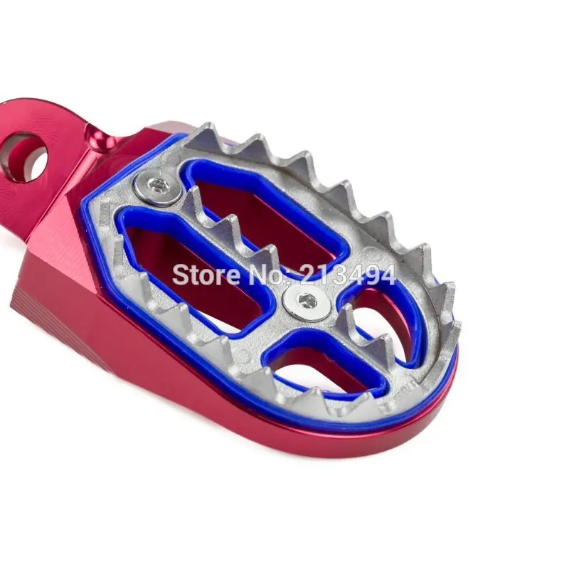 CNC Pro укус подножки для ног Honda CRF250R CRF450R CRF150R CRF250L/M CR125R CR250R CRF250X CRF450X|Подставки под