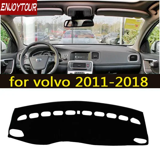 

for volvo s60 Cross Country 2011 2012 2013 2014 2015 2016 2017 2018 Dashmats Car-styling Accessories Dashboard Cover