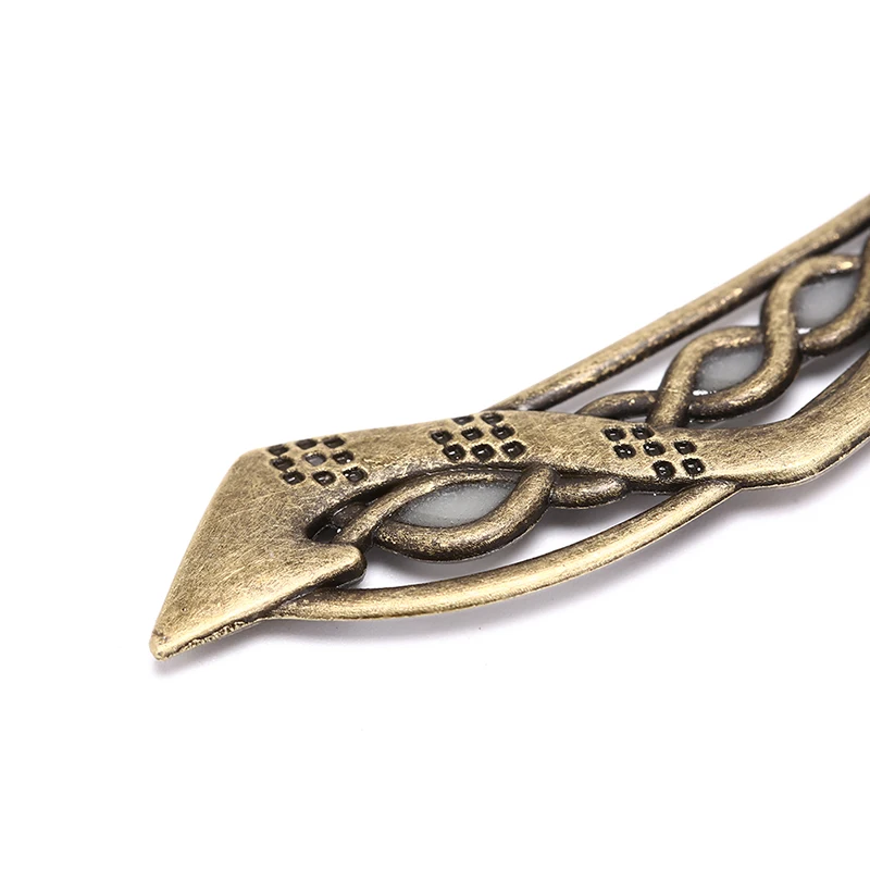 2 шт светящаяся металлическая Закладка дизайн дракона люминисцентная