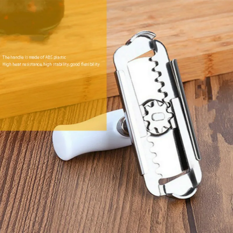 

Adjustable Stainless Steel Can Opener Professional Manual Jar Bottle Opener Multifunction Kitchen Accessories Gadgets