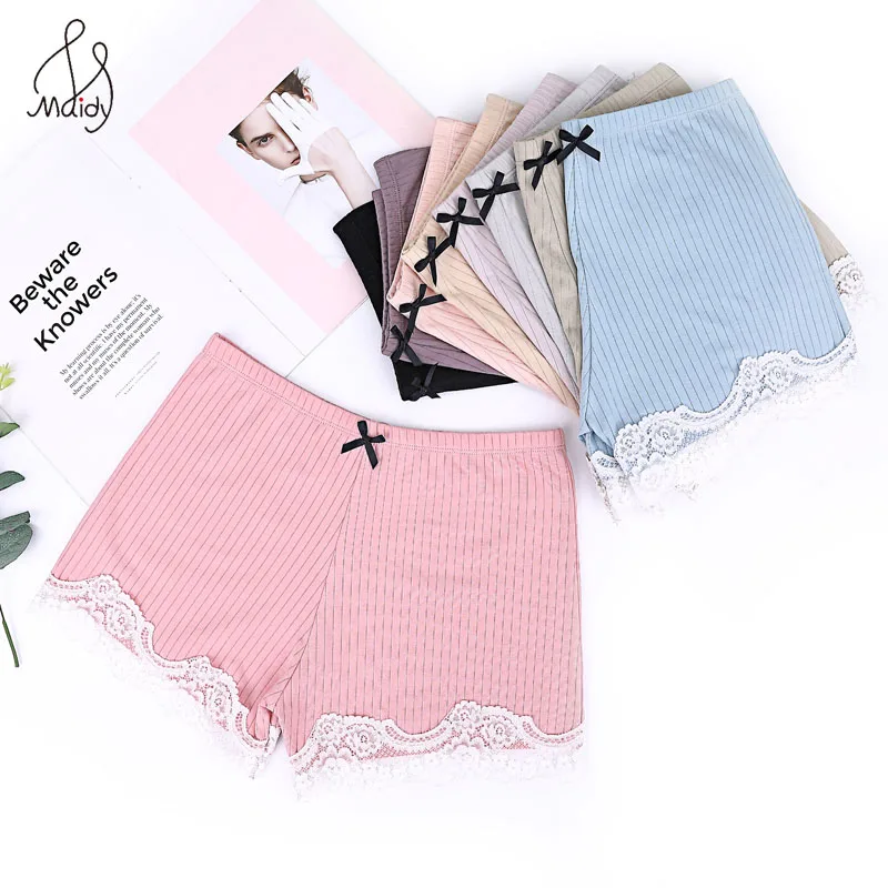 Женские безопасные короткие брюки Maidy 2 женские кружевные трусики хлопковые