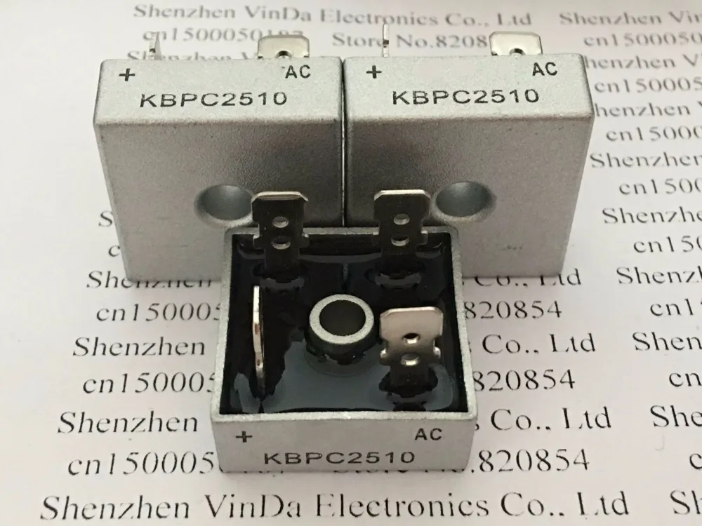 2 шт./лот KBPC2510 25A/1000V мост выпрямителя диода|msop8| |