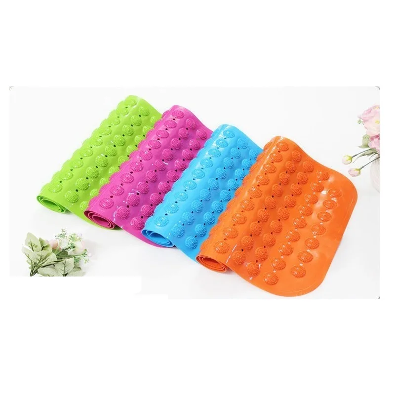 Коврик для ванной из ПВХ с присосками коврики туалета душа Противоскользящие