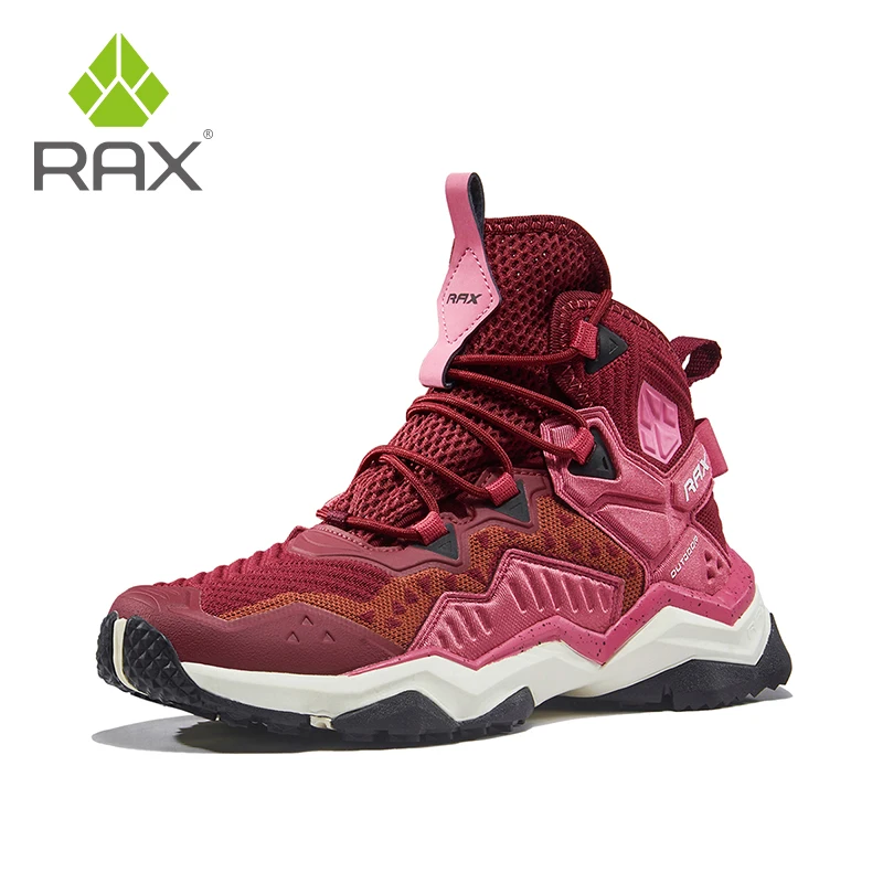 Rax 2019 New Style Light Breathable Hiking Shoes Women Outdoor Sports Sneakers for Woman Trekking Boots Outdoor Travel Shoes