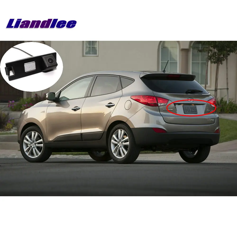 Liandlee для Hyundai Tucson 2010 2014 Автомобильная камера заднего вида парковки SONY CCD HD