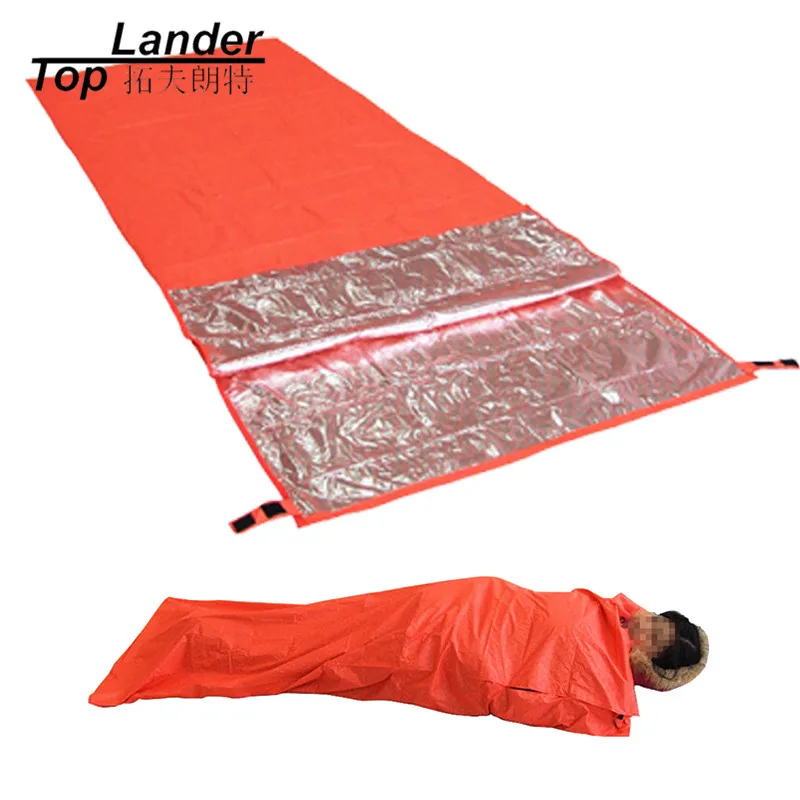 

Ultralight Portable Survival Emergency Sleeping Bag Outdoor Camping Hiking Sleeping Bags Waterproof Warming Single Sleeping Bag
