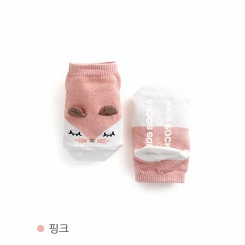 Носки для малышей очень милые хлопковые нескользящие носки новорожденных