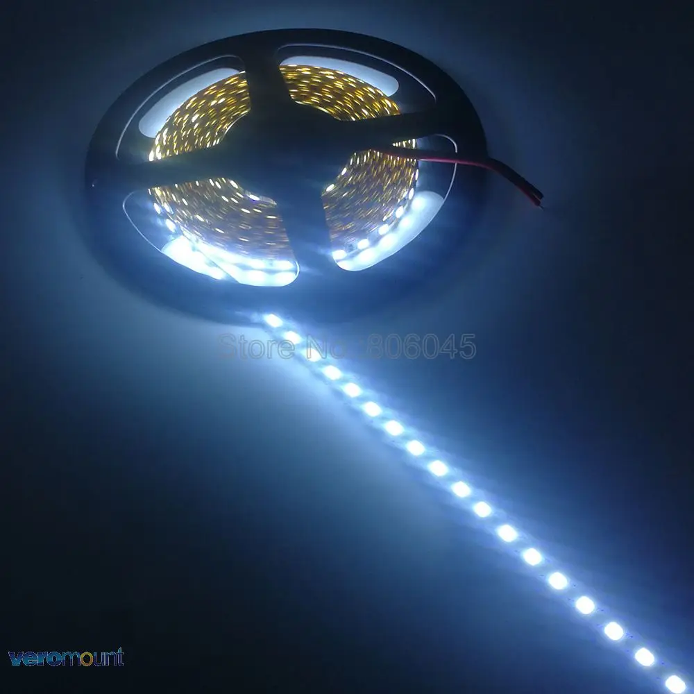 4 мм узкая ширина 5 м 2835 Светодиодная лента 120LED/м 600SMD 12V гибкие светодиодные ленты белое свечение, теплое белое свечение, синего, зеленого, красного, желтого IP20 в полоску