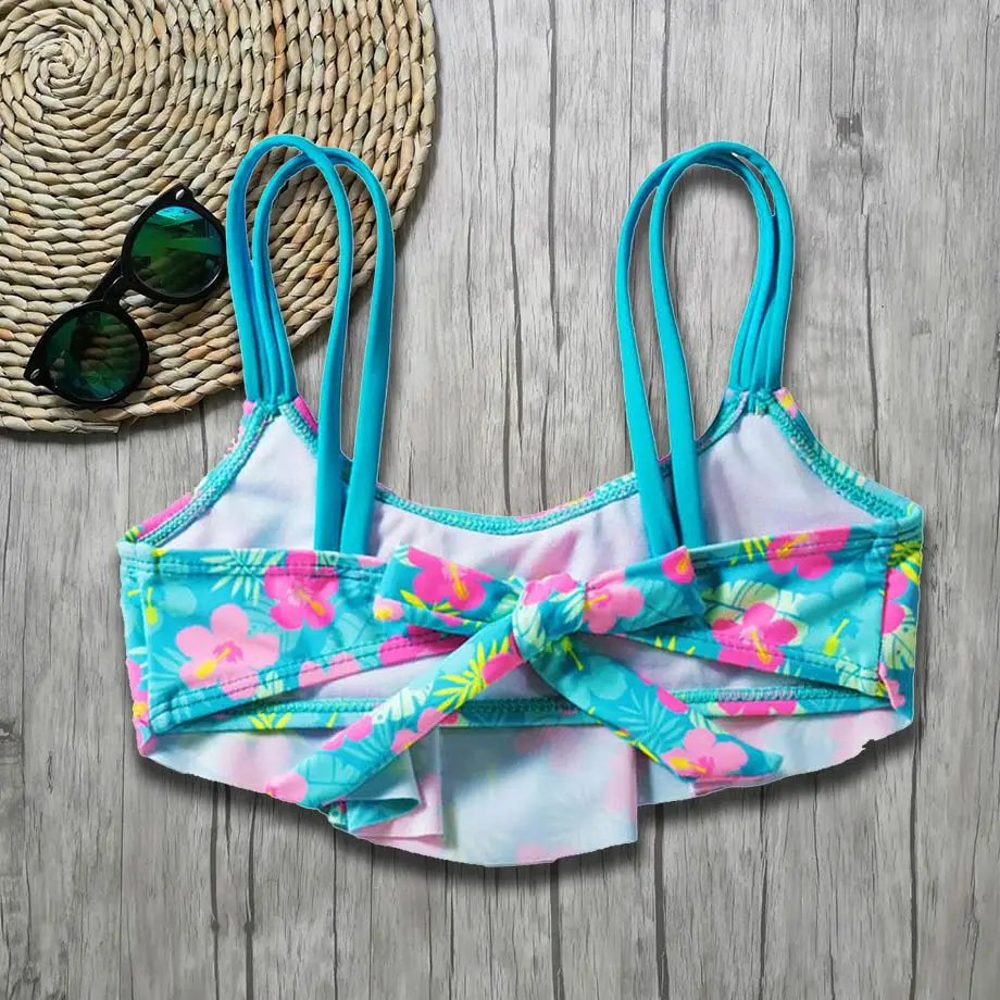 Женский купальник-бикини с цветочным принтом | Спорт и развлечения