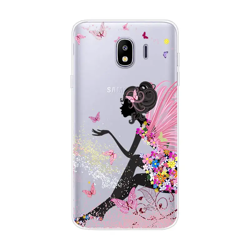 Чехол с рисунком для Samsung Galaxy J4 мягкий чехол из ТПУ 2018 J400 SM-J400 400F J 4 силиконовый |