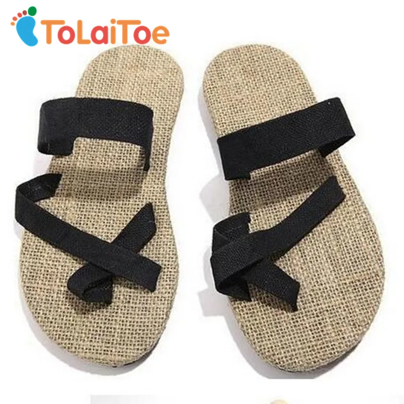 ToLaiToe/Новинка 2017 года Брендовая обувь унисекс на подошве соломенное льняное белье
