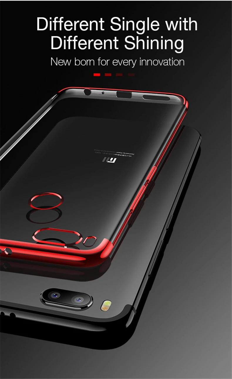 Для Xiaomi mi A1 чехол, прозрачное покрытие, ТПУ, Мягкая силиконовая задняя крышка для Xiaomi mi A1 mi 5X Xiao mi 5X, чехол для телефона