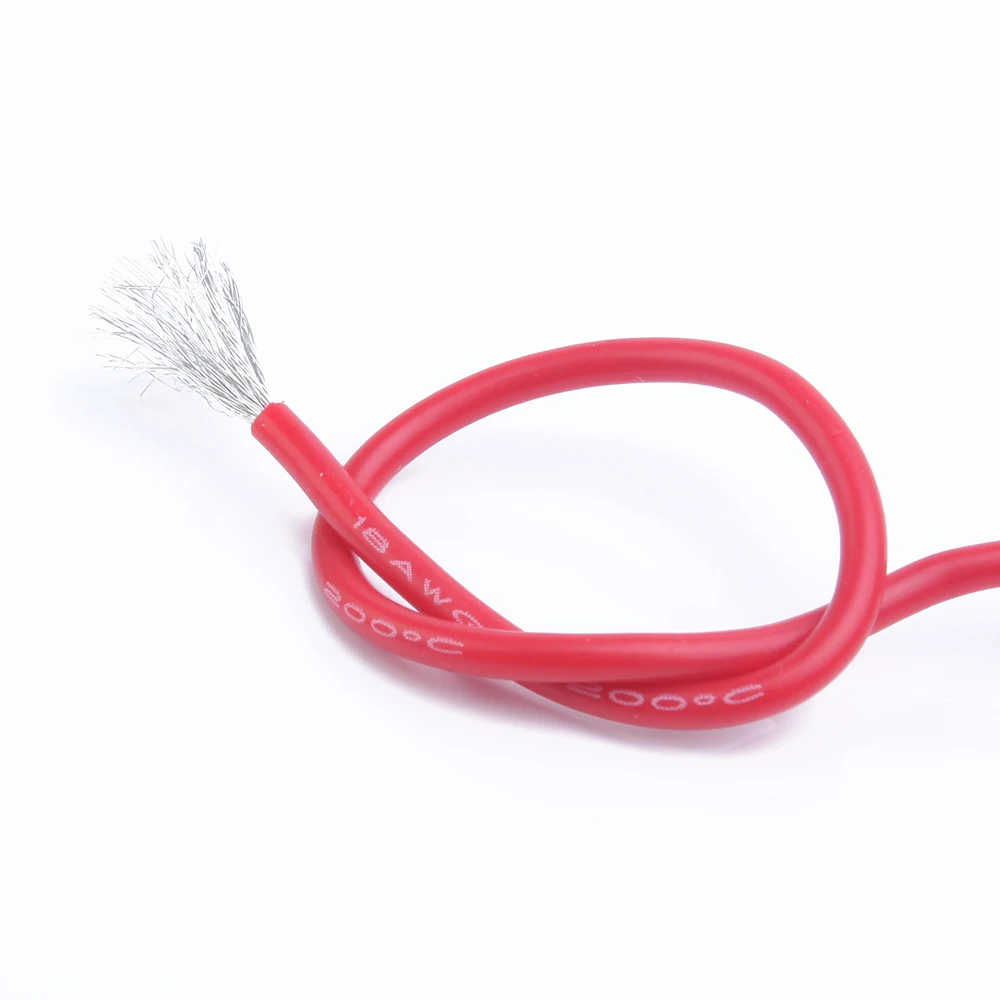 5 метров AMASS18AWG силиконовый провод 18 AWG провода из силикагеля проводник для