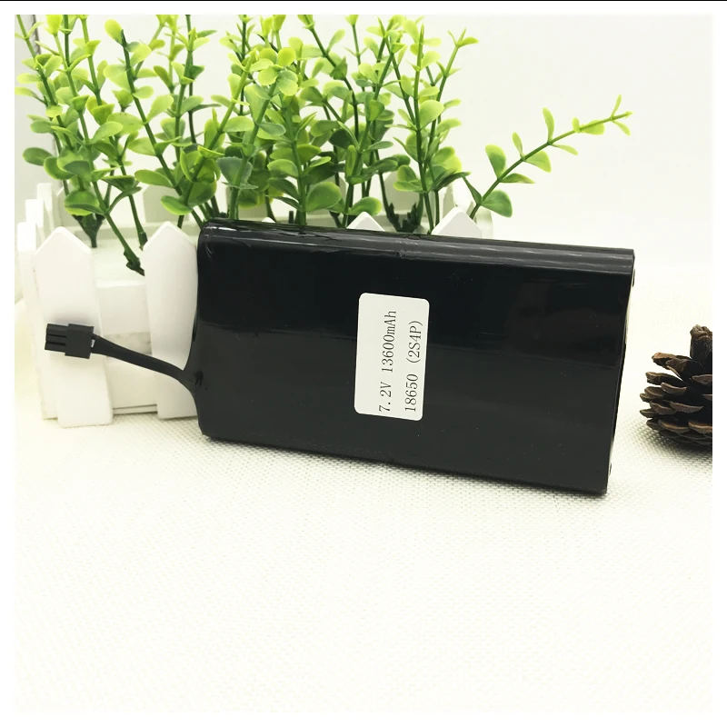 AERDU 2S4P 7,2 V 7,4 v 8,4 V 13600 мА/ч, 18650 перезаряжаемая аккумуляторная батарея для зарядки Ноута и сотового телефона NCR18650B Дополнительный внешний аккумулятор с BMS