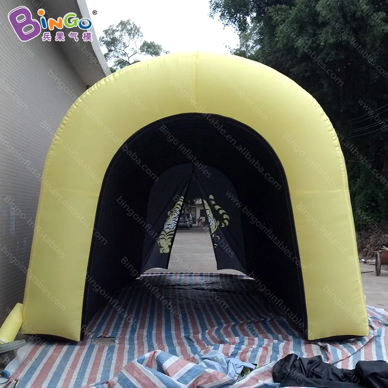 Personalized 7.2x3.5x3.5 meters inflatable football tunnel / tent inflatables tiger mascot toy tents | Игрушки и хобби