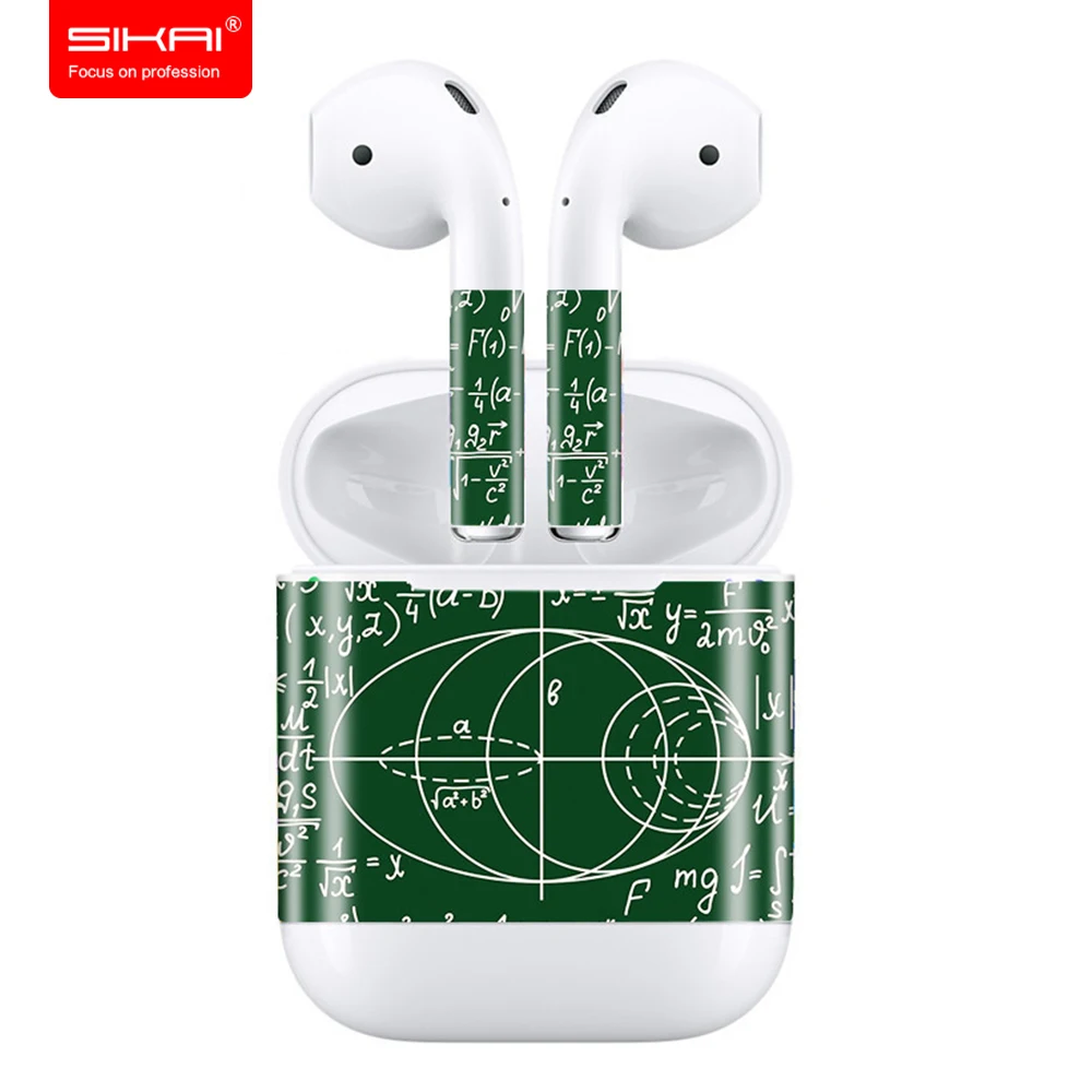Для airpods Protector кожи Стикеры для Apple Зарядное устройство Дело зарядки коробка
