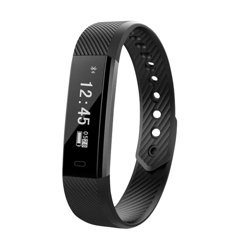 ID115 умный Браслет фитнес трекер счетчик шагов монитор активности группа